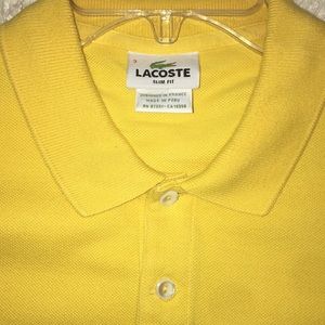 Lacoste polos